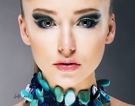 مكياج بناتى راقى 2014 , أحدث مكياج سهره للبنات 2014 109148.png